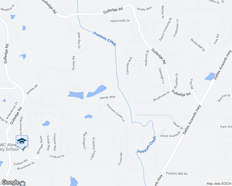 map of restaurants, bars, coffee shops, grocery stores, and more near 327 Randy Way in Dallas