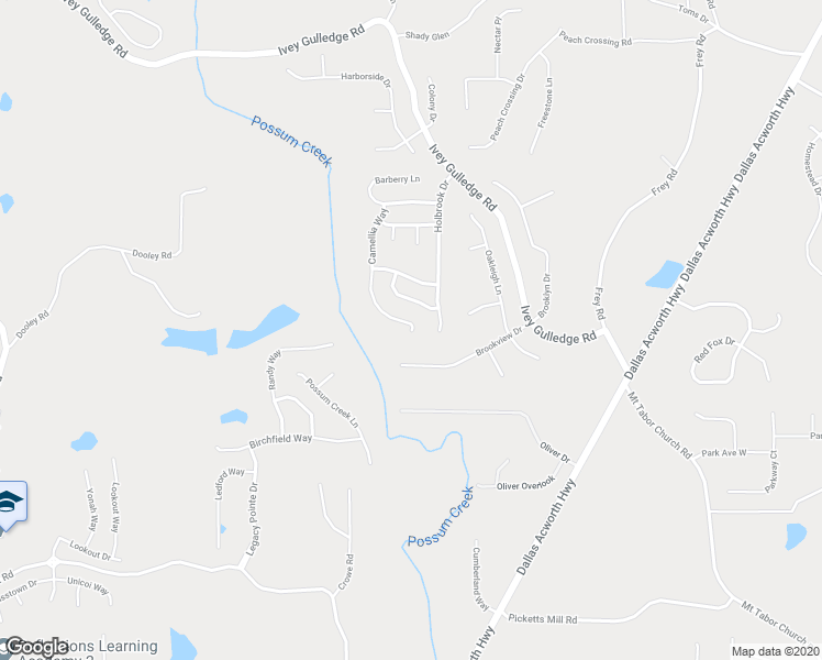 map of restaurants, bars, coffee shops, grocery stores, and more near 334 Camellia Way in Dallas