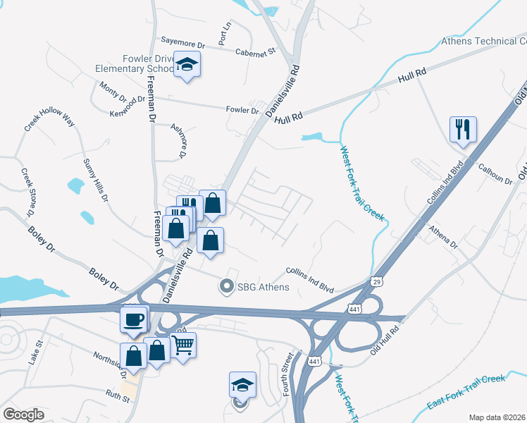 map of restaurants, bars, coffee shops, grocery stores, and more near 9-11 Chrisaren Lane in Athens