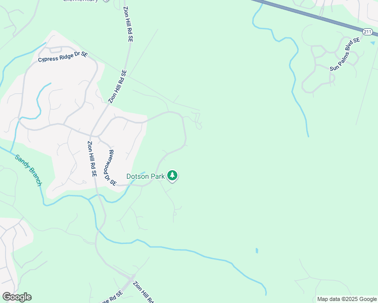 map of restaurants, bars, coffee shops, grocery stores, and more near 1707 Wynnewood Court Southeast in Bolivia