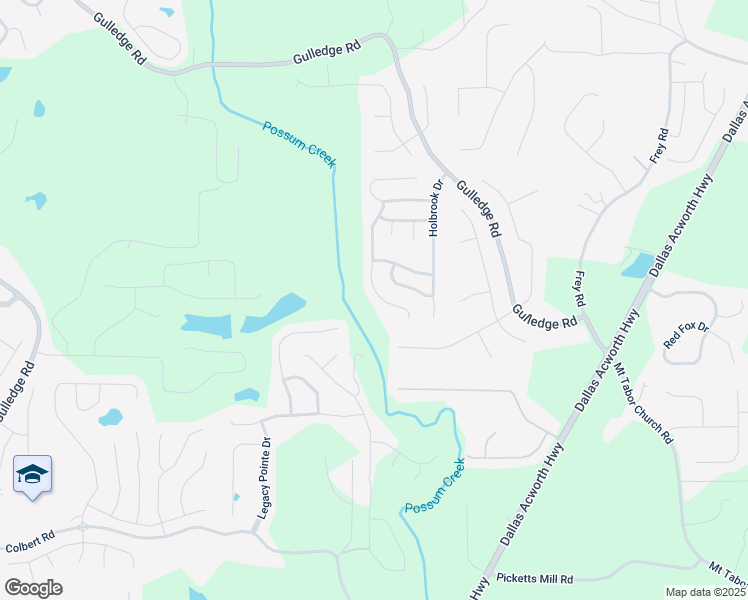 map of restaurants, bars, coffee shops, grocery stores, and more near 244 Camellia Way in Dallas