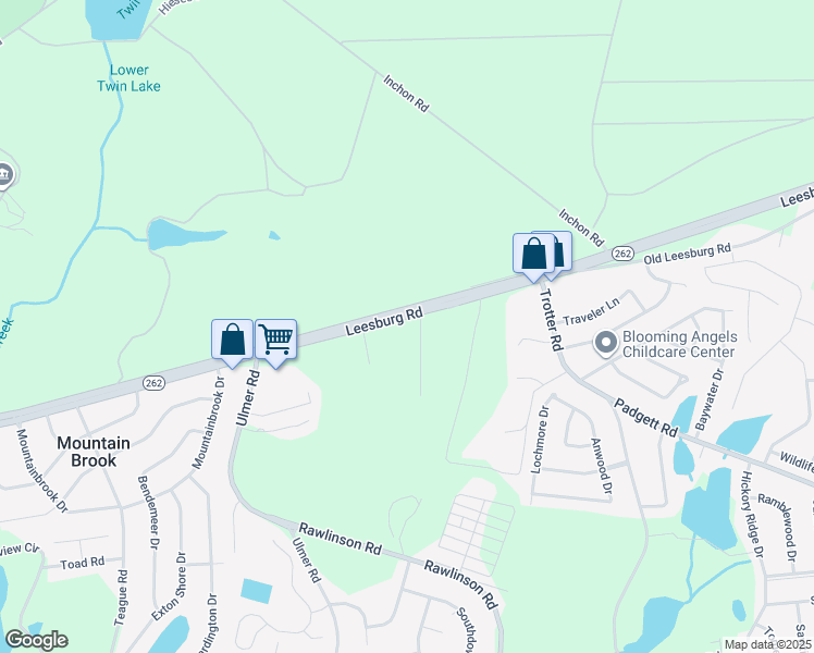 map of restaurants, bars, coffee shops, grocery stores, and more near 3310 Leesburg Road in Columbia