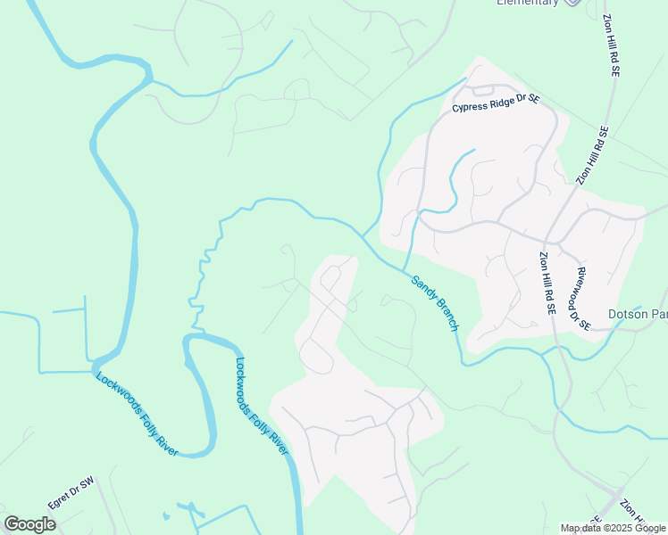 map of restaurants, bars, coffee shops, grocery stores, and more near 426 Autumn Chase Southeast in Bolivia