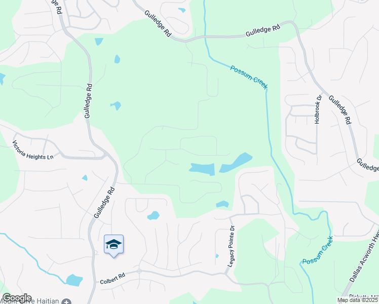 map of restaurants, bars, coffee shops, grocery stores, and more near 193 Thompson Ridge Lane in Dallas