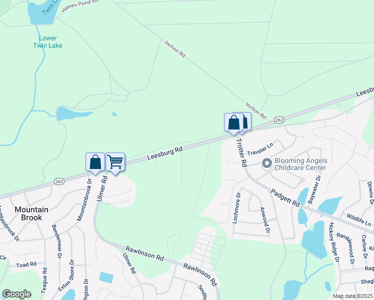 map of restaurants, bars, coffee shops, grocery stores, and more near 3310 Leesburg Road in Columbia