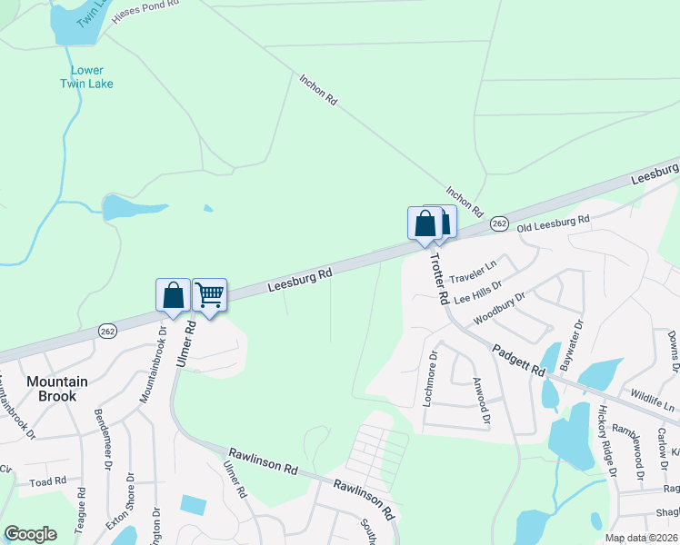 map of restaurants, bars, coffee shops, grocery stores, and more near 3310 Leesburg Road in Columbia