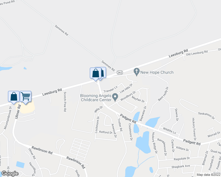 map of restaurants, bars, coffee shops, grocery stores, and more near 3521 Traveler Lane in Columbia