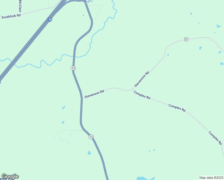 map of restaurants, bars, coffee shops, grocery stores, and more near 105 Stevenson Road in Gurdon