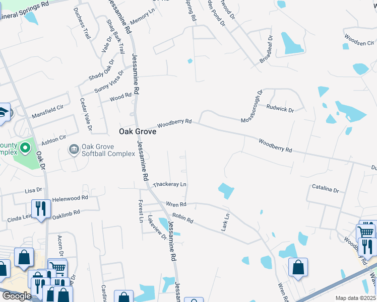 map of restaurants, bars, coffee shops, grocery stores, and more near 234 Tennyson Drive in Lexington