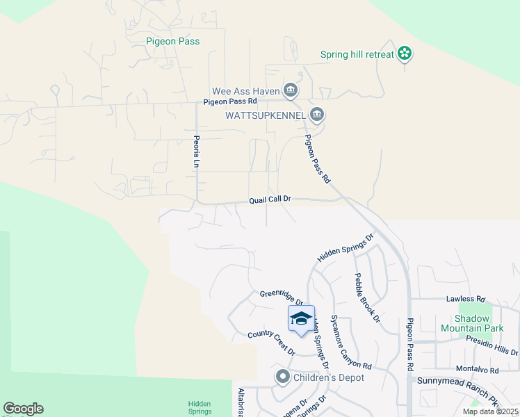 map of restaurants, bars, coffee shops, grocery stores, and more near 22475 Quail Call Drive in Moreno Valley