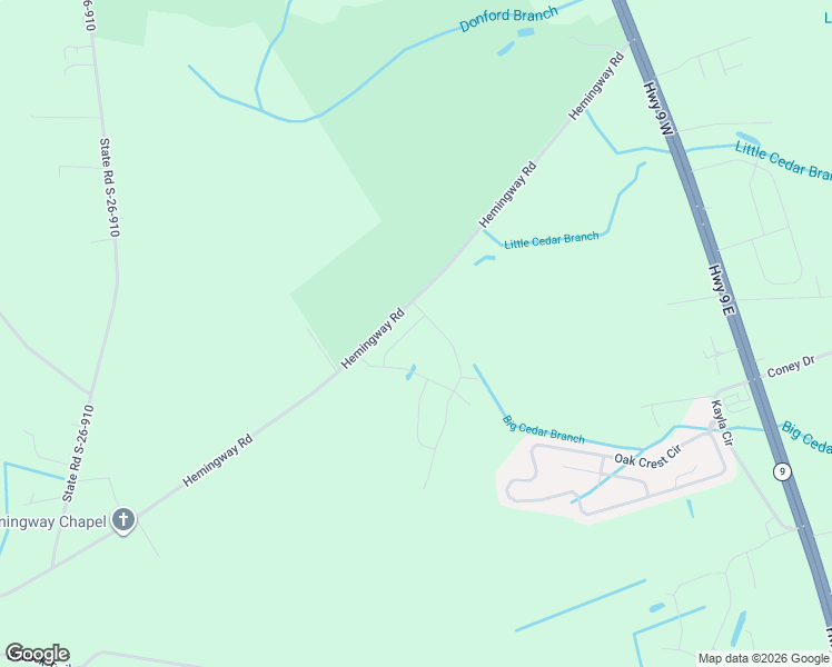 map of restaurants, bars, coffee shops, grocery stores, and more near 643 Hemingway Road in Loris
