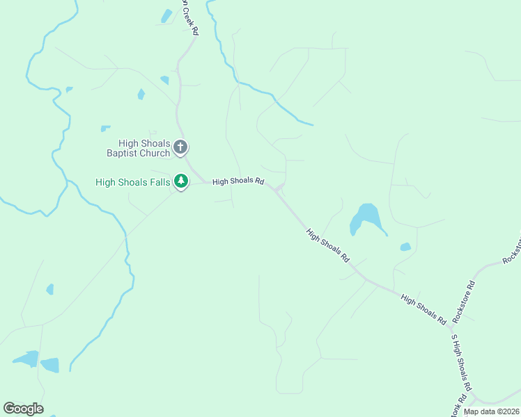 map of restaurants, bars, coffee shops, grocery stores, and more near 1891 High Shoals Road in Dallas