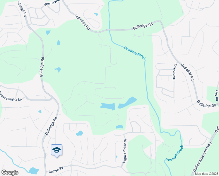 map of restaurants, bars, coffee shops, grocery stores, and more near 211 Thompson Ridge Lane in Dallas