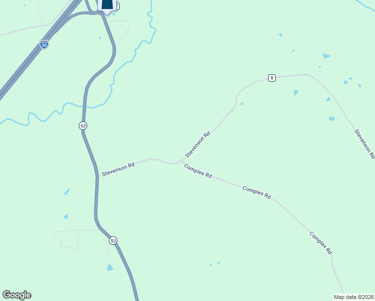 map of restaurants, bars, coffee shops, grocery stores, and more near 196 Stevenson Road in Gurdon