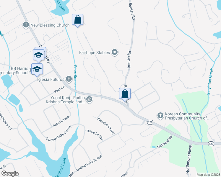 map of restaurants, bars, coffee shops, grocery stores, and more near 2848 Willowstone Drive in Duluth