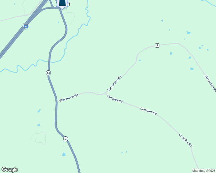 map of restaurants, bars, coffee shops, grocery stores, and more near 196 Stevenson Road in Gurdon