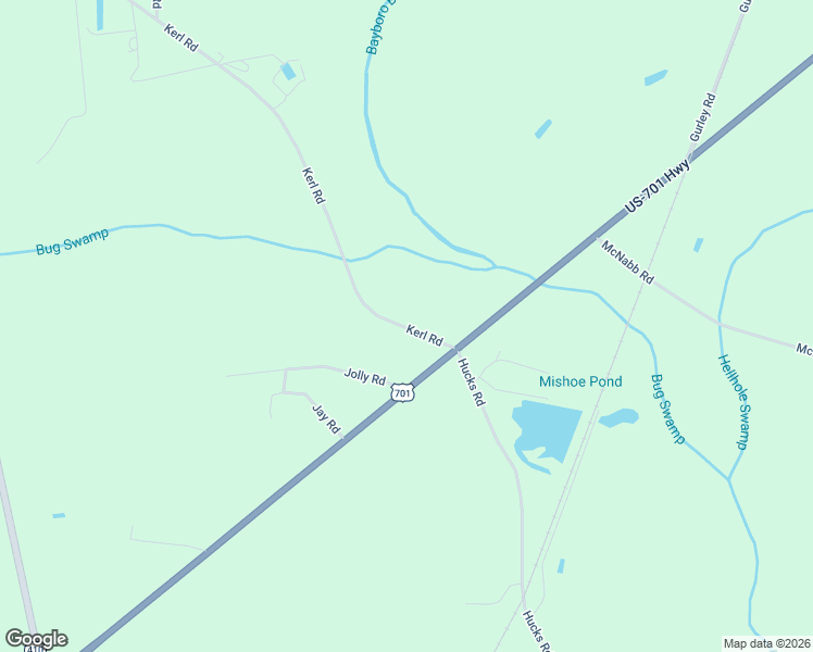 map of restaurants, bars, coffee shops, grocery stores, and more near 7762 Kerl Road in Conway