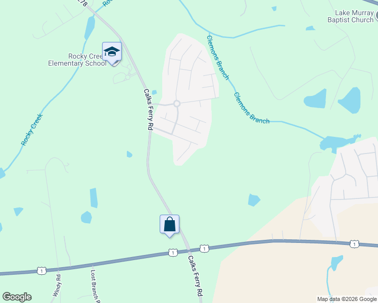 map of restaurants, bars, coffee shops, grocery stores, and more near 309 Cochin Court in Lexington