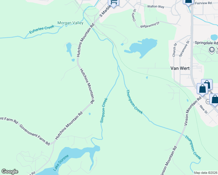 map of restaurants, bars, coffee shops, grocery stores, and more near in Rockmart