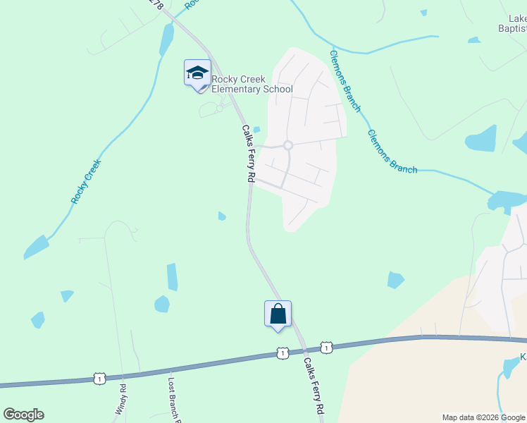 map of restaurants, bars, coffee shops, grocery stores, and more near 130 Cochin Trace in Lexington