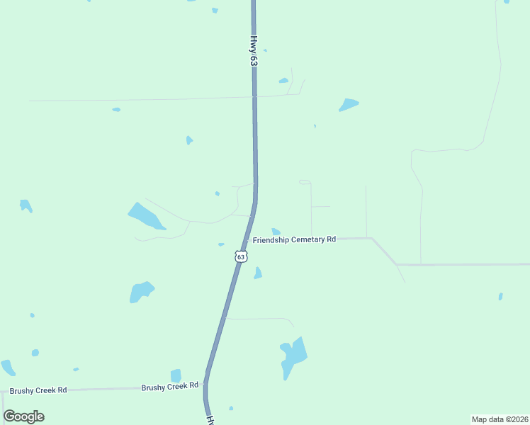 map of restaurants, bars, coffee shops, grocery stores, and more near 5430 US Highway 63 in Rison