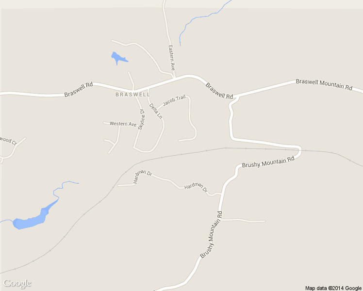 map of restaurants, bars, coffee shops, grocery stores, and more near 499 Jacob Trail in Rockmart