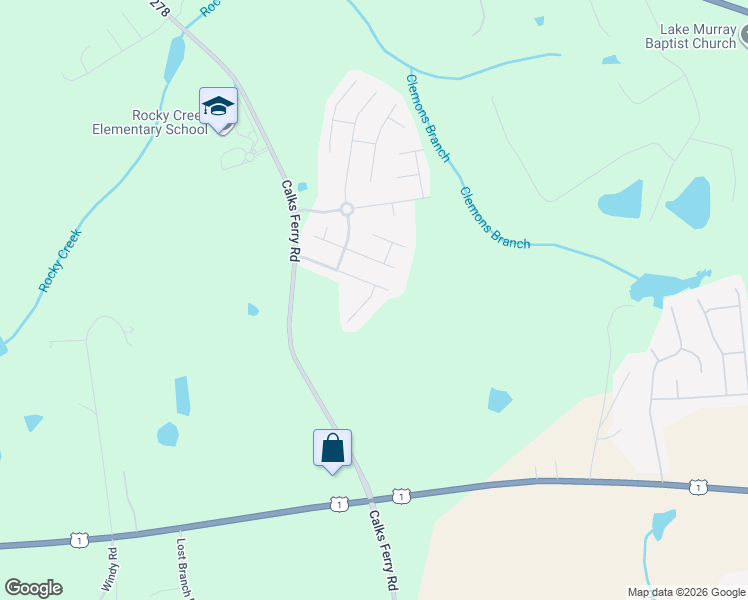 map of restaurants, bars, coffee shops, grocery stores, and more near 309 Cochin Court in Lexington