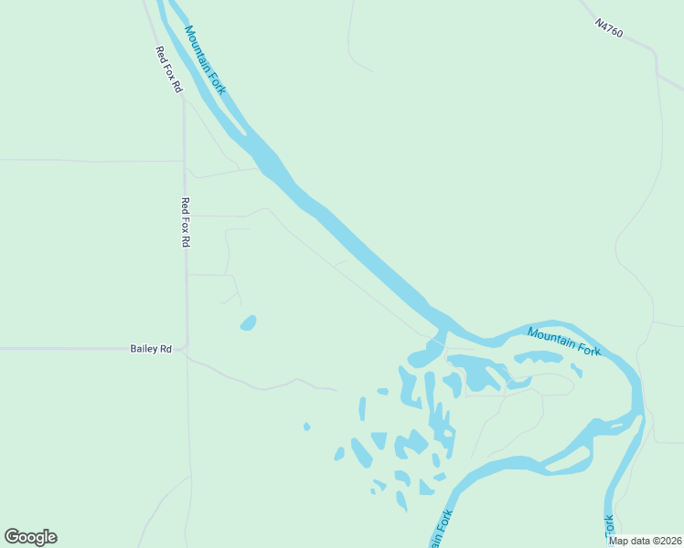 map of restaurants, bars, coffee shops, grocery stores, and more near Wild Goose Road in McCurtain County