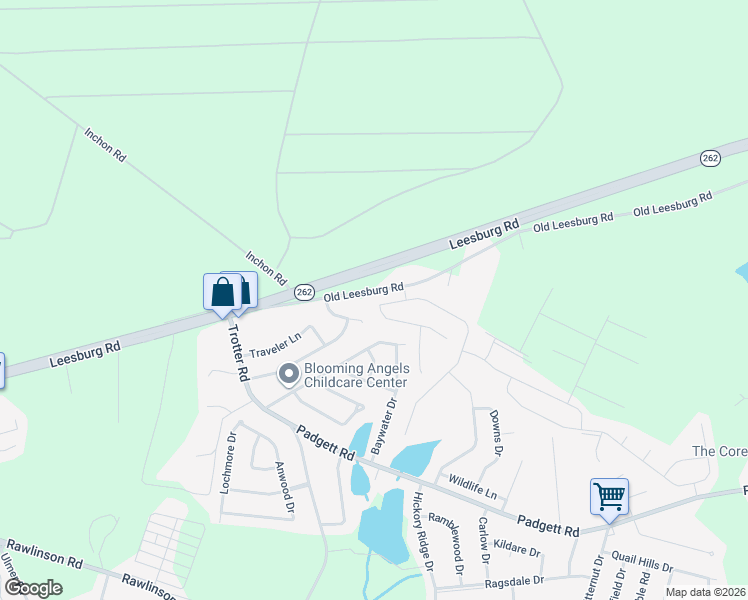 map of restaurants, bars, coffee shops, grocery stores, and more near 3718 Old Leesburg Road in Columbia