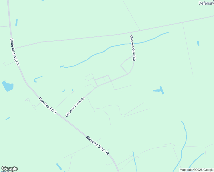 map of restaurants, bars, coffee shops, grocery stores, and more near 1411 Chinners Creek Road in Galivants Ferry