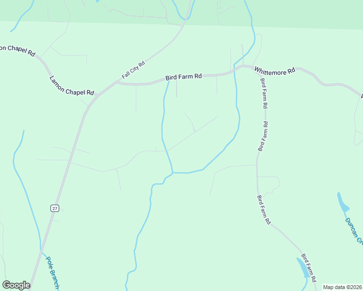 map of restaurants, bars, coffee shops, grocery stores, and more near 612 Arrow Head Lane in Jasper