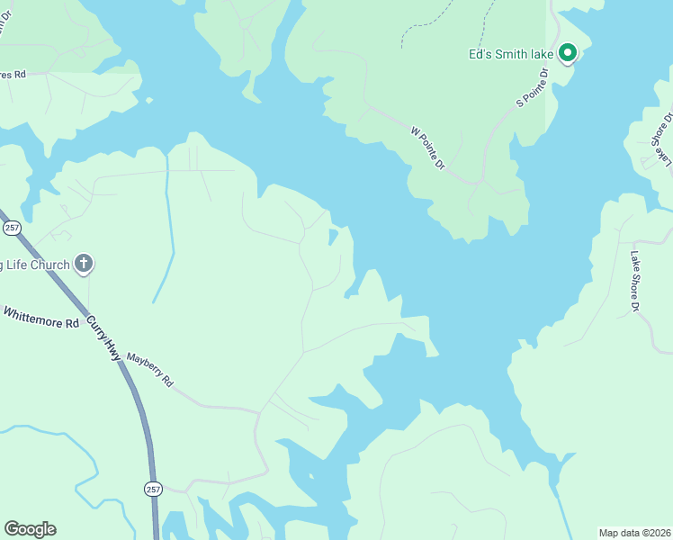 map of restaurants, bars, coffee shops, grocery stores, and more near 178 Camp Jimmy Goodwin Road in Jasper