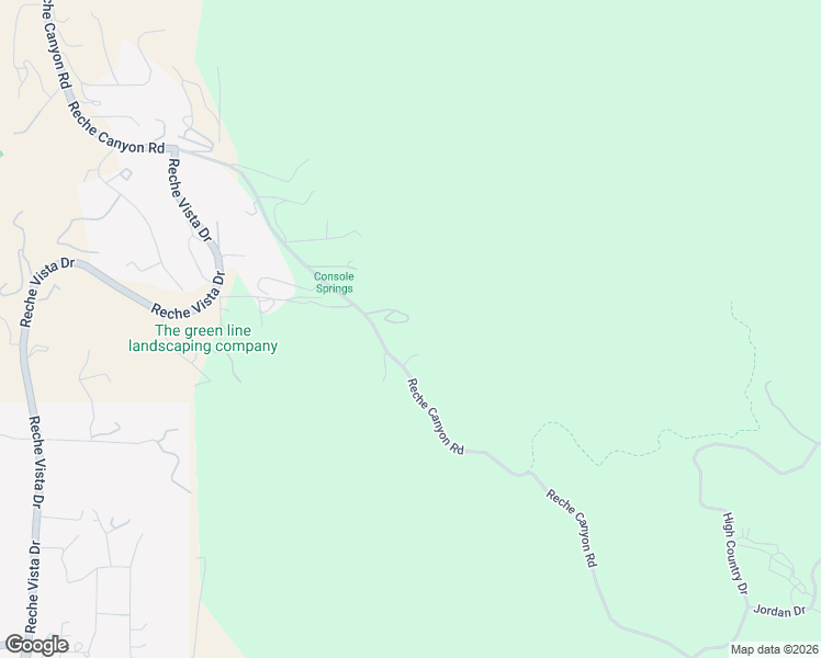 map of restaurants, bars, coffee shops, grocery stores, and more near 9200 Reche Canyon Road in Colton