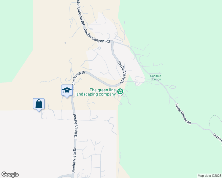 map of restaurants, bars, coffee shops, grocery stores, and more near Crest Road in Riverside County