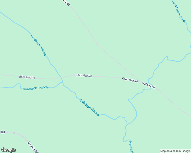 map of restaurants, bars, coffee shops, grocery stores, and more near 1629 Eden Hall Road in Bradley