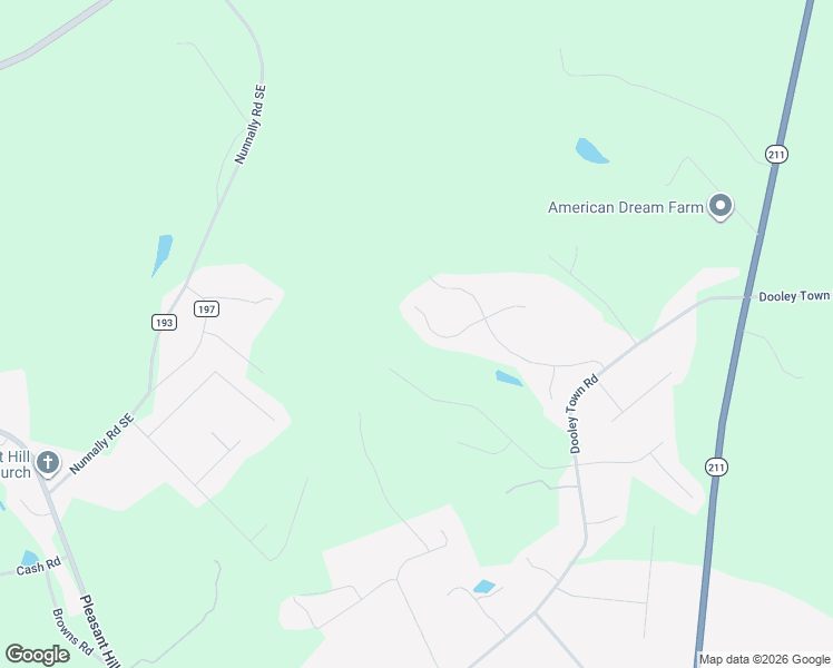 map of restaurants, bars, coffee shops, grocery stores, and more near 2030 Kirkland Circle in Statham