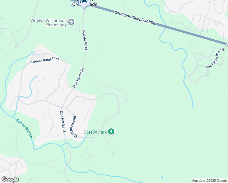 map of restaurants, bars, coffee shops, grocery stores, and more near 522 Riverwood Drive Southeast in Bolivia