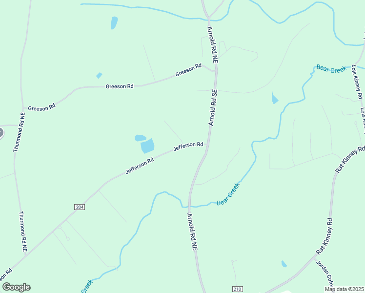 map of restaurants, bars, coffee shops, grocery stores, and more near 0 Jefferson Road in Statham