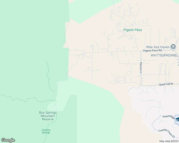 map of restaurants, bars, coffee shops, grocery stores, and more near 9231 Gawn Trail in Moreno Valley