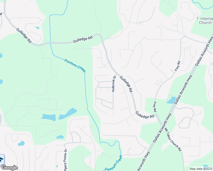 map of restaurants, bars, coffee shops, grocery stores, and more near 58 Gardenia Lane in Dallas
