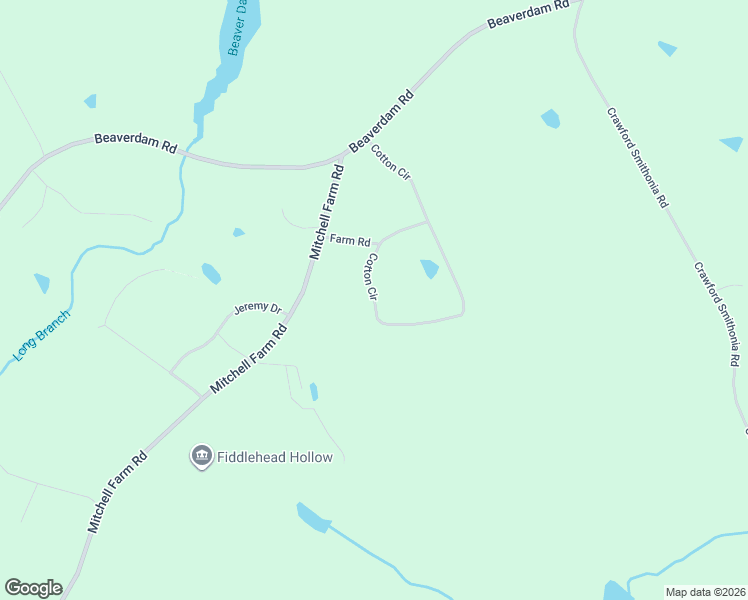 map of restaurants, bars, coffee shops, grocery stores, and more near 140 Cotton Circle in Colbert