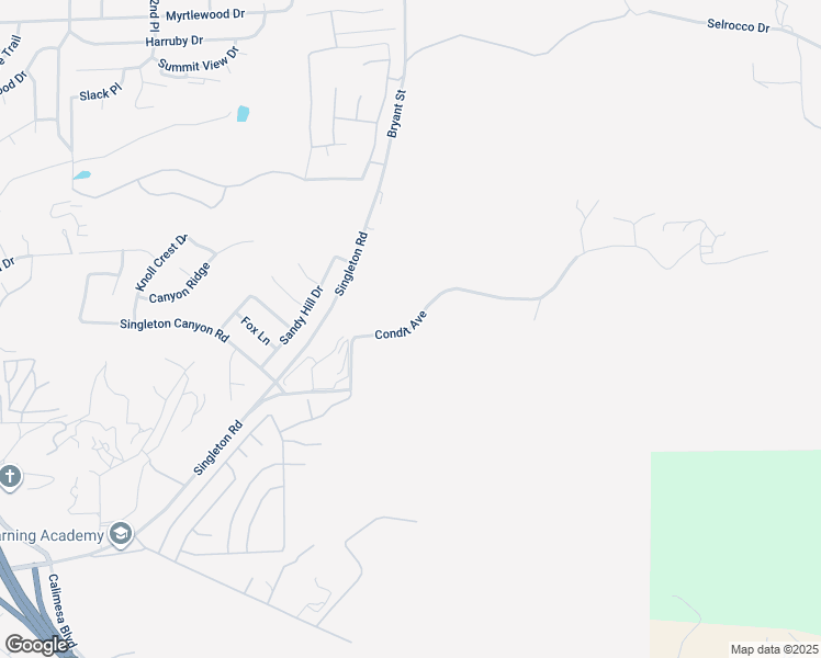 map of restaurants, bars, coffee shops, grocery stores, and more near Condit Avenue in Calimesa