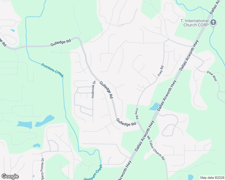 map of restaurants, bars, coffee shops, grocery stores, and more near 299 Brooklyn Drive in Dallas