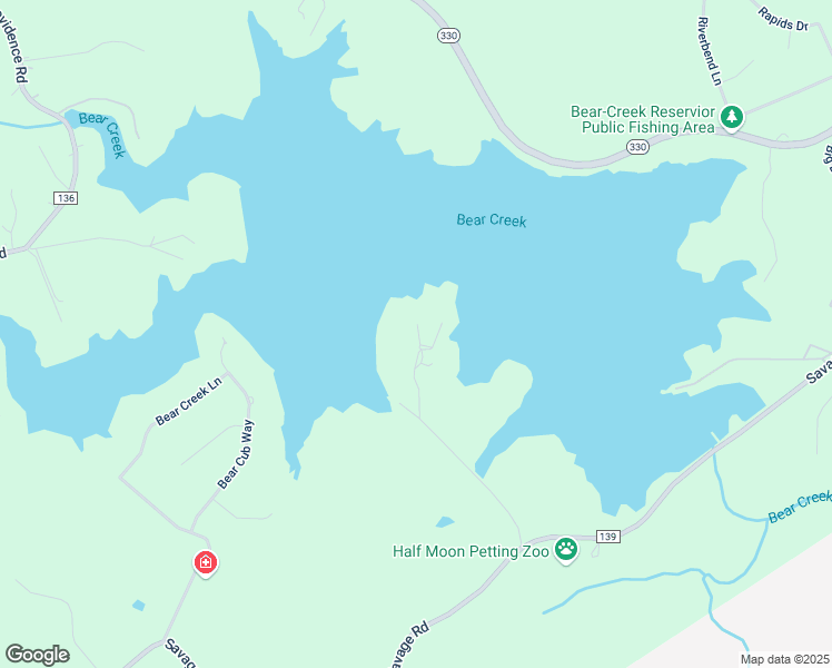 map of restaurants, bars, coffee shops, grocery stores, and more near 160 Evans Road in Bogart