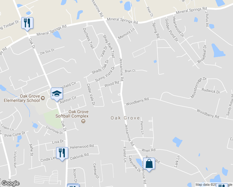 map of restaurants, bars, coffee shops, grocery stores, and more near 216 Sparrow Point Court in Lexington