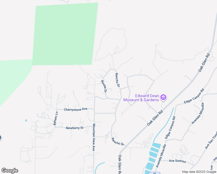 map of restaurants, bars, coffee shops, grocery stores, and more near 9232 Bonita Drive in Cherry Valley