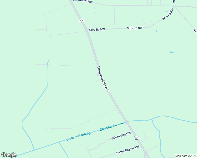 map of restaurants, bars, coffee shops, grocery stores, and more near 1551 Longwood Rd NW in Brunswick