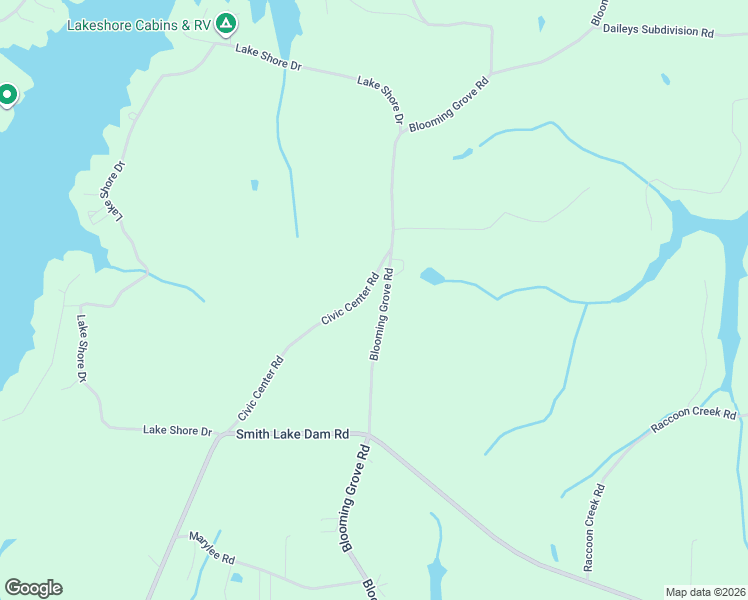 map of restaurants, bars, coffee shops, grocery stores, and more near 2415 Blooming Grove Road in Jasper