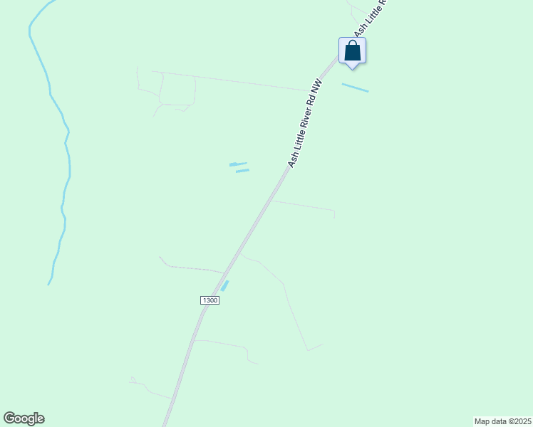 map of restaurants, bars, coffee shops, grocery stores, and more near 2380 Ash Little River Road Northwest in Ash