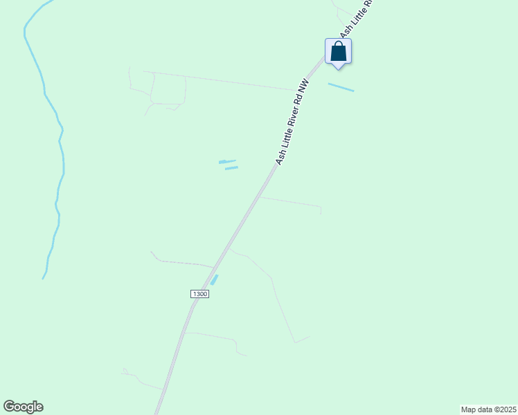 map of restaurants, bars, coffee shops, grocery stores, and more near 2380 Ash Little River Road Northwest in Ash